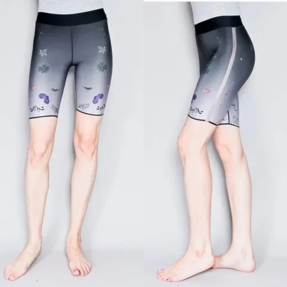 Ultracor Floral Ombre Bike Aero Shorts Rare Print Size XXS